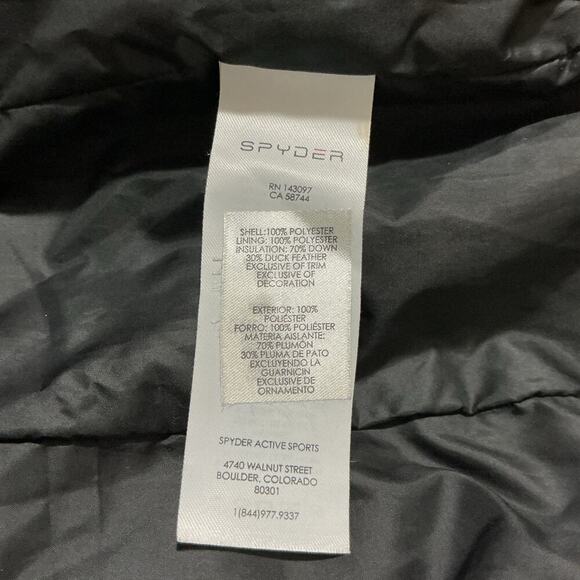 Spyder Men’s Prymo Down Jacket Concept Blue Size XL - Picture 8 of 11